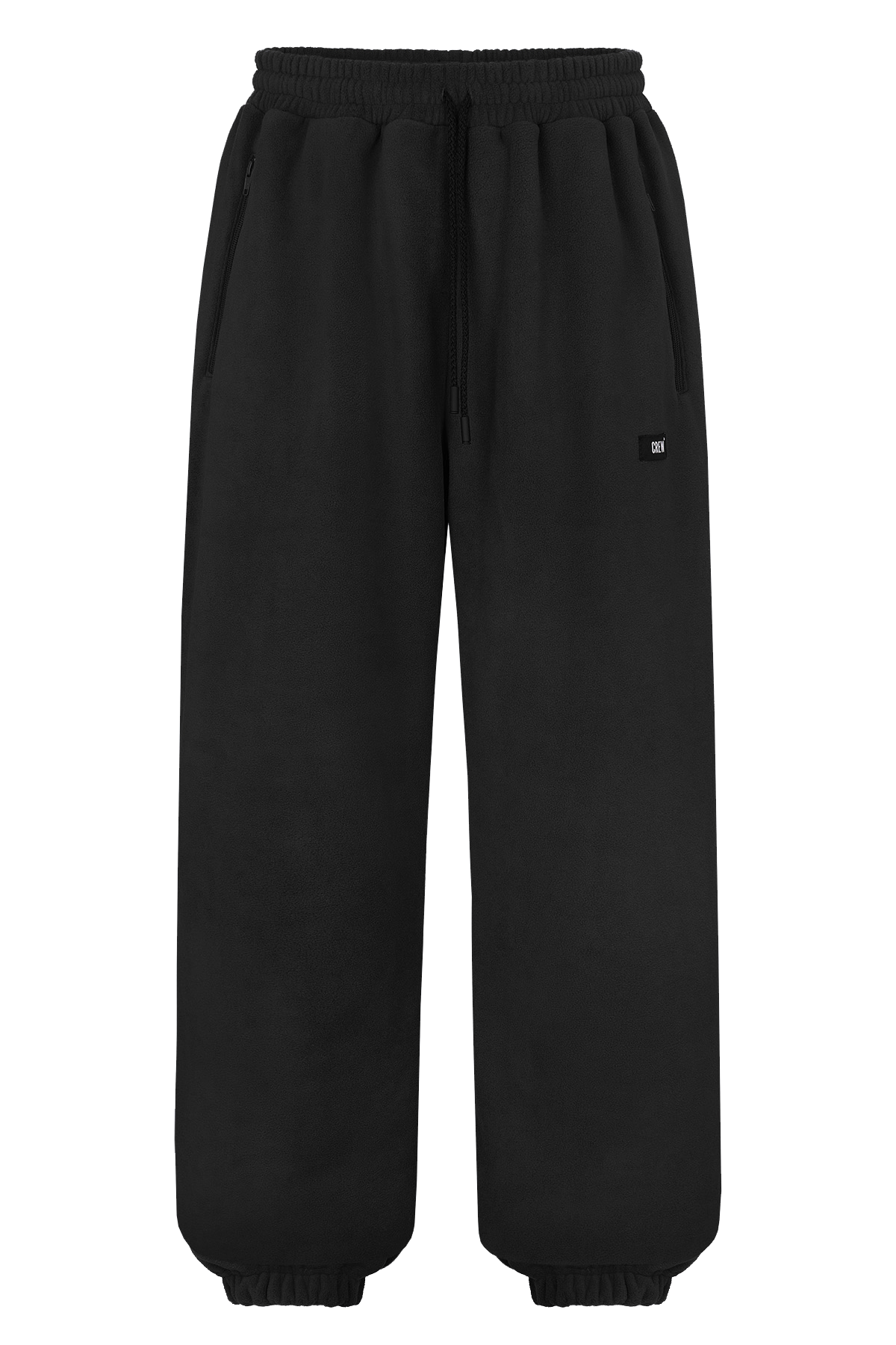 HEATER BOTTOM FLEECE PANTS BLACK