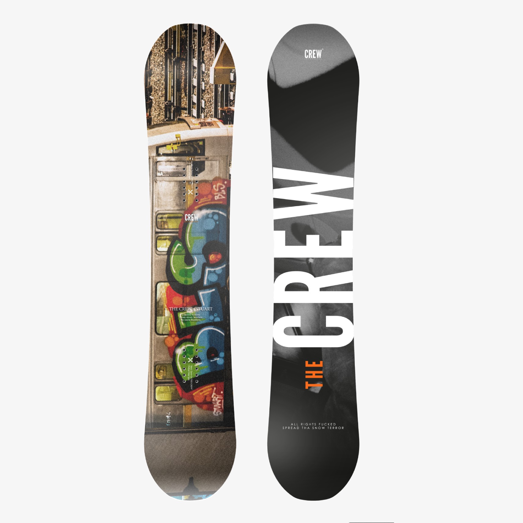 SNOWBOARD SPRAY x STUART